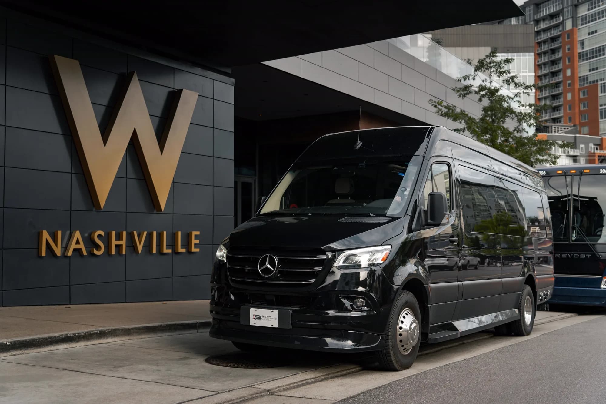 Jet-Style Sprinter at the W Nashville hotel in The Gulch
